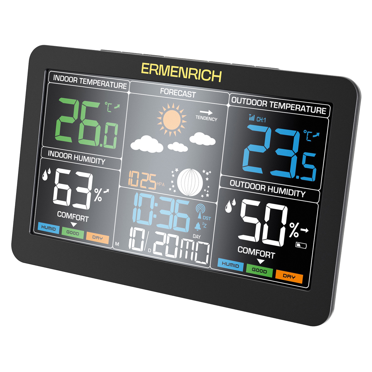 Термогигрометр Ermenrich Report WR60